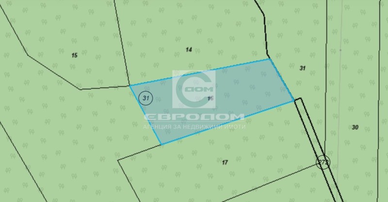 Продава ПАРЦЕЛ в област Стара Загора, с. Малка Верея - 1355 кв.м / 14 905 € » 29 151.65 лв., ЕВРОДОМ