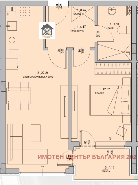 Продава 2-СТАЕН, гр. София, Малинова долина, снимка 9 - Апартаменти - 53712675