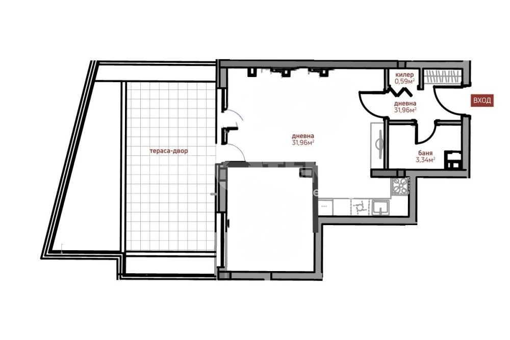 Продава 2-СТАЕН, гр. София, Манастирски ливади, снимка 2 - Апартаменти - 53526464