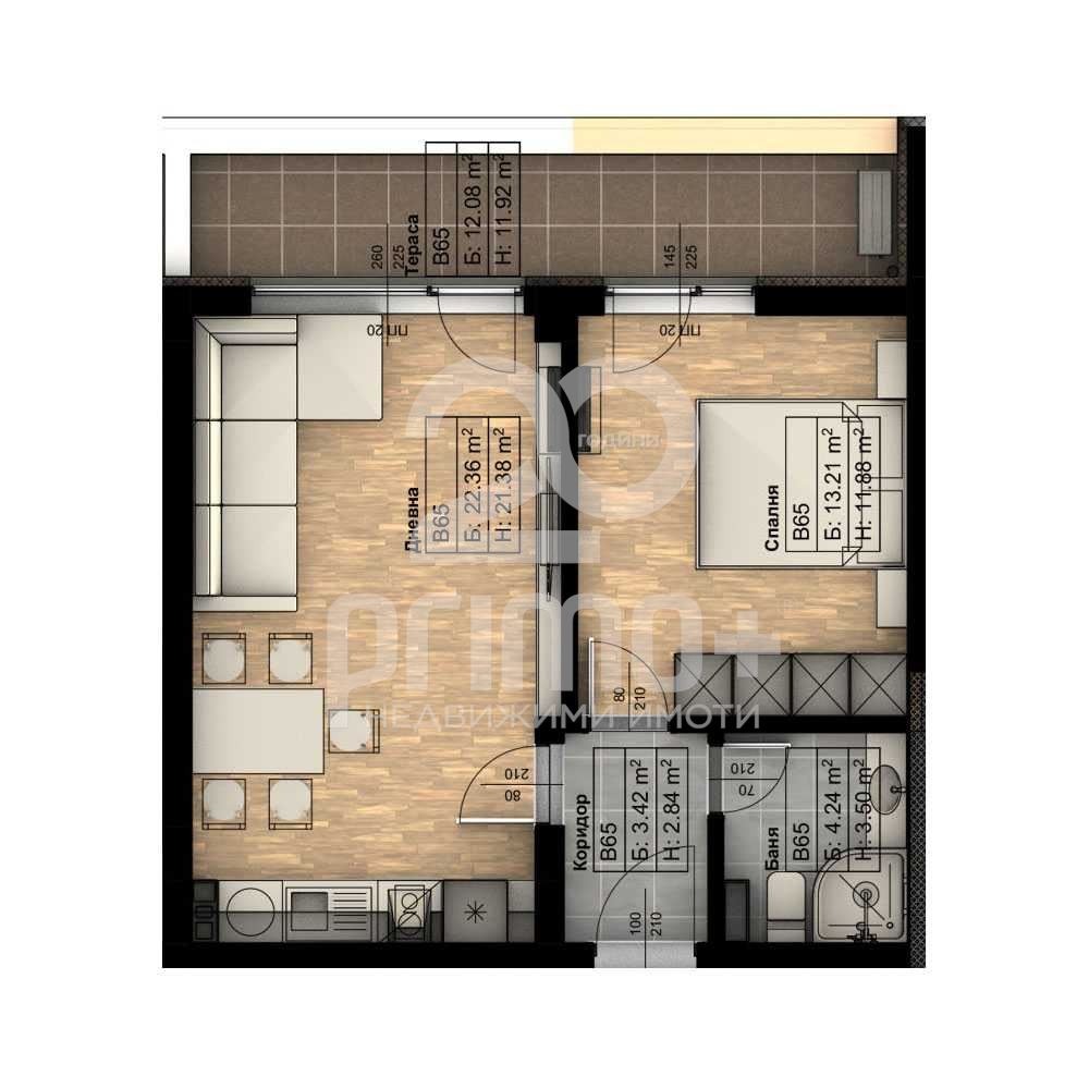 Продава 2-СТАЕН, гр. София, Обеля 2, снимка 10 - Апартаменти - 54626441