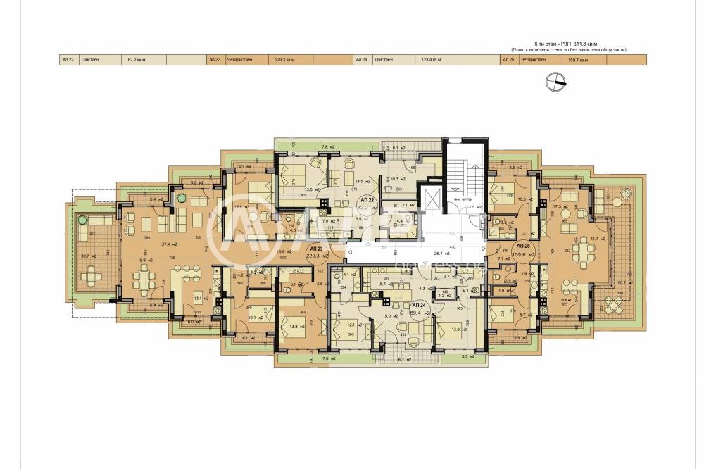 Продава МНОГОСТАЕН, гр. София, Горна баня, снимка 3 - Апартаменти - 53393009