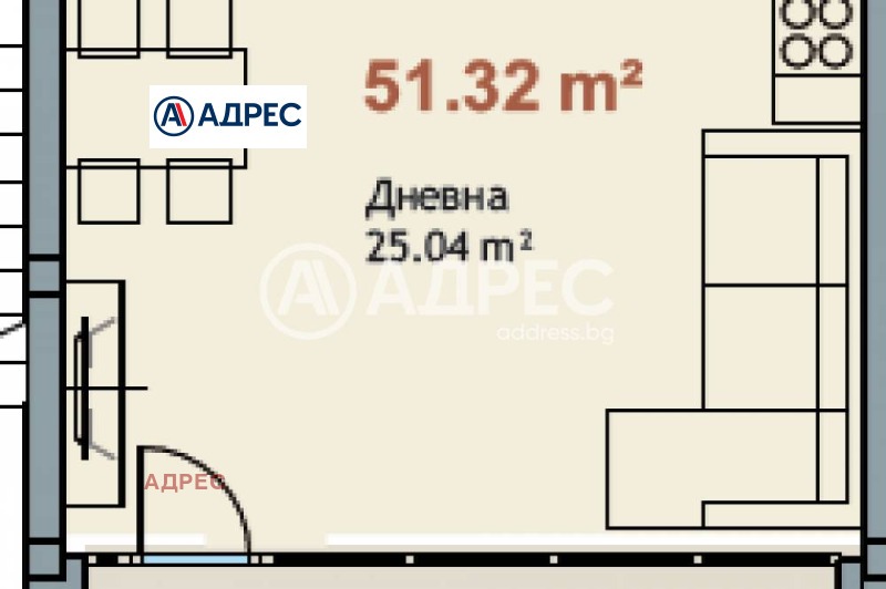 Продается  Студия Варна , к.к. Чайка , 51 кв.м | 40179530 - изображение [4]
