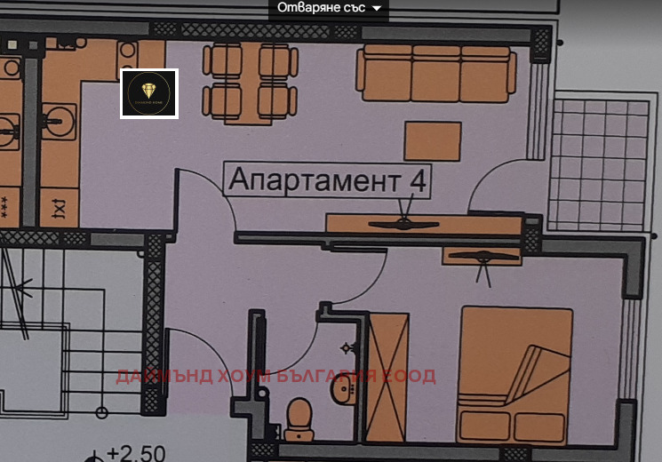 Продава 2-СТАЕН, гр. Пловдив, Христо Смирненски, снимка 2 - Aпартаменти - 47363333