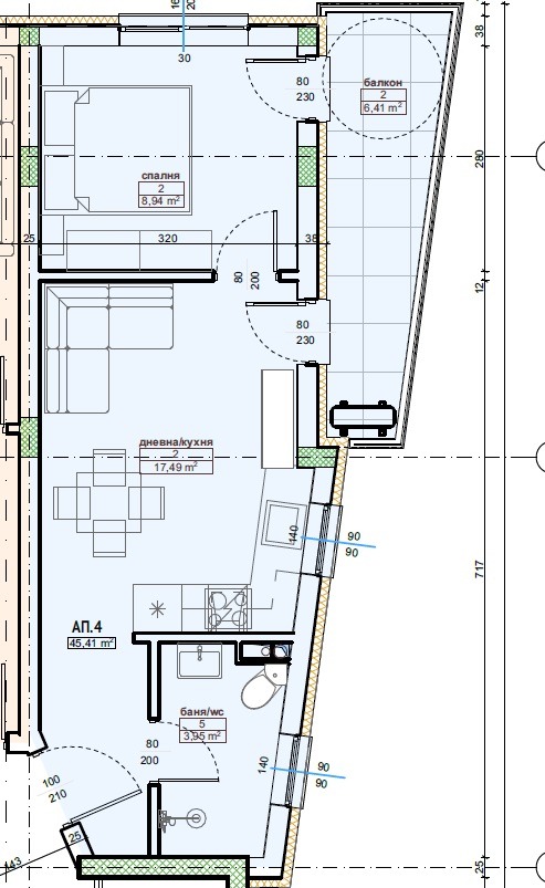 Продава 2-СТАЕН, гр. Приморско, област Бургас, снимка 3 - Апартаменти - 53009804