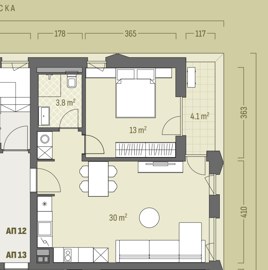 Продава 2-СТАЕН, гр. София, Хаджи Димитър, снимка 11 - Апартаменти - 54699015