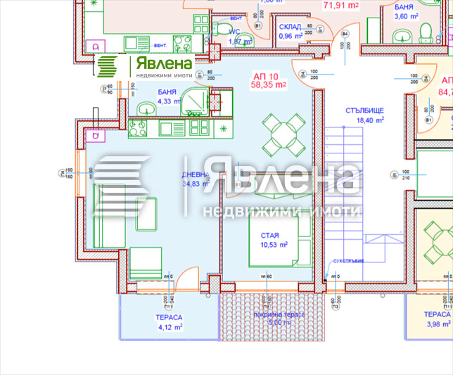 Продава 2-СТАЕН, гр. София, Овча купел, снимка 3 - Aпартаменти - 49564443