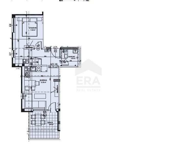Zu verkaufen  1 Schlafzimmer Sofia , Nadeschda 1 , 68 qm | 18614344 - Bild [3]