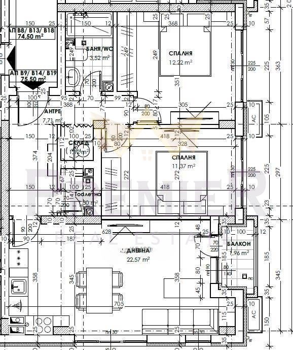 Продава 3-СТАЕН, гр. Пловдив, Южен, снимка 12 - Апартаменти - 54216962