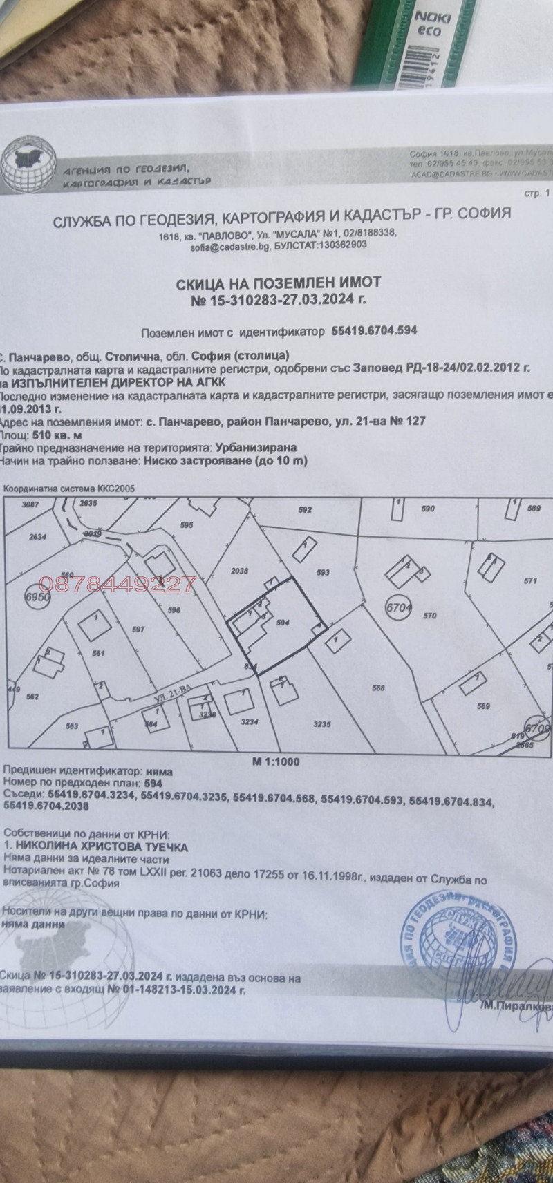 Продава КЪЩА, гр. София, с. Панчарево, снимка 3 - Къщи - 52783730