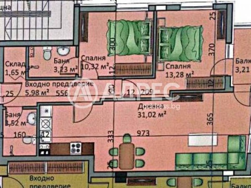 Продава  3-стаен град София , Люлин - център , 98 кв.м | 67937537 - изображение [2]