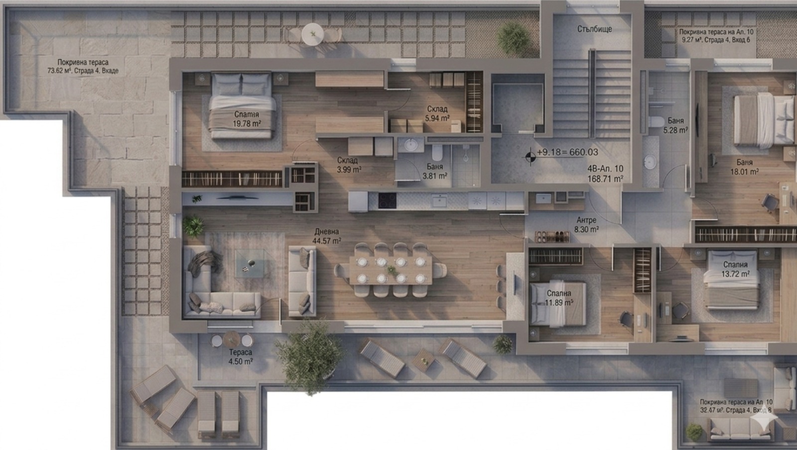 Продава МНОГОСТАЕН, гр. София, Витоша, снимка 3 - Апартаменти - 54050092