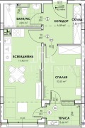 Продава  2-стаен град Пловдив , Южен , 62 кв.м | 38125326 - изображение [3]