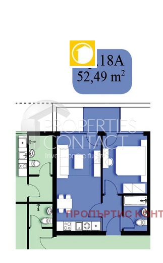 Продава 2-СТАЕН, гр. Свети Влас, област Бургас, снимка 14 - Апартаменти - 53626045