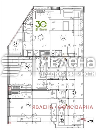 Продава 3-СТАЕН, гр. Варна, Владислав Варненчик 1, снимка 2 - Aпартаменти - 47233320