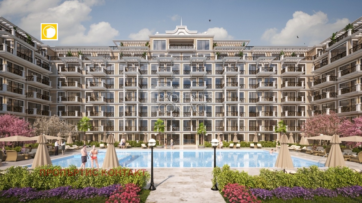 Продава 2-СТАЕН, гр. Свети Влас, област Бургас, снимка 3 - Апартаменти - 53626045