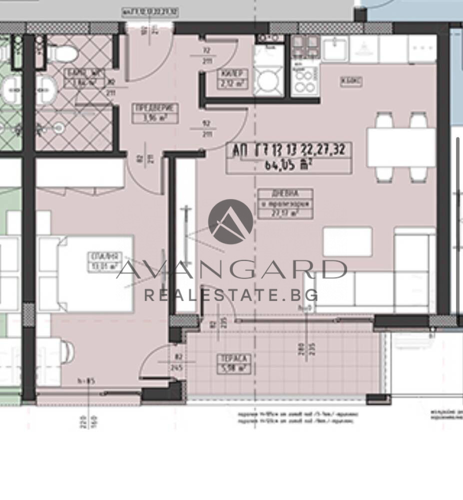 Продава 2-СТАЕН, гр. Пловдив, Христо Смирненски, снимка 13 - Апартаменти - 53764479