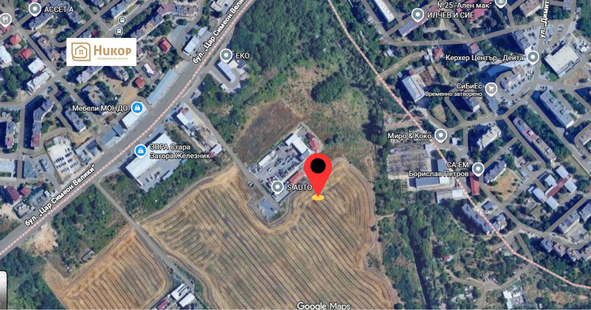 Продава ПАРЦЕЛ, гр. Стара Загора, Три чучура - юг, снимка 2 - Парцели - 53827768