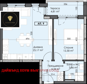 1 chambre Trakiya, Plovdiv 2