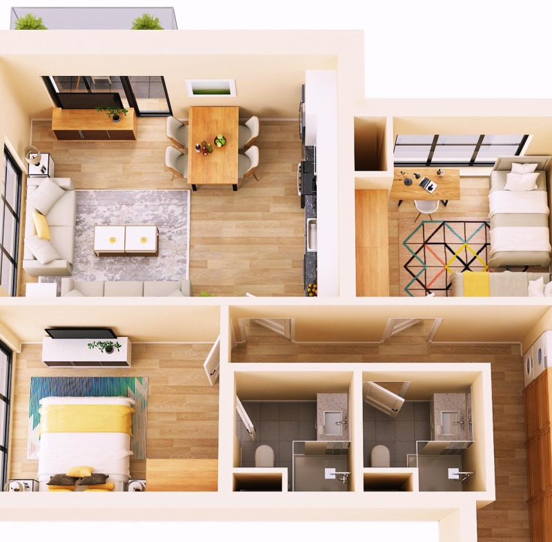 In vendita  2 camere da letto regione Pazardzhik , Panagiurishte , 100 mq | 69612127 - Immagine [6]