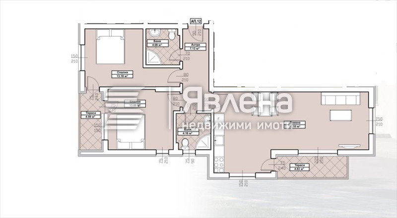 Продава 3-СТАЕН, гр. Благоевград, Освобождение, снимка 2 - Апартаменти - 53181539