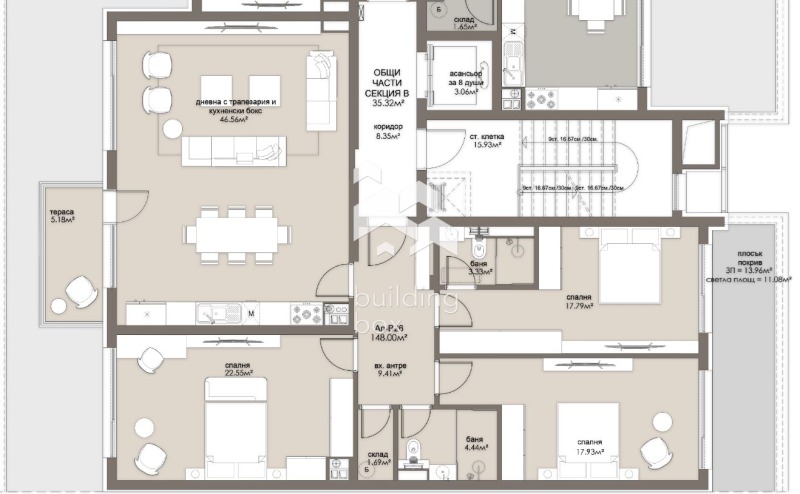 Продава 3-СТАЕН, гр. София, Люлин 5, снимка 2 - Апартаменти - 53364422