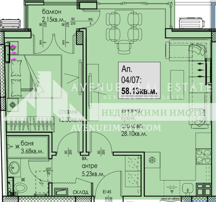 Продава 2-СТАЕН, гр. Пловдив, Кючук Париж, снимка 2 - Апартаменти - 53201198