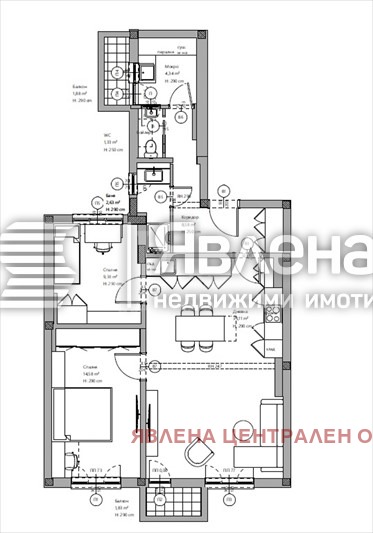Продава 3-СТАЕН, гр. София, Оборище, снимка 16 - Апартаменти - 53490034