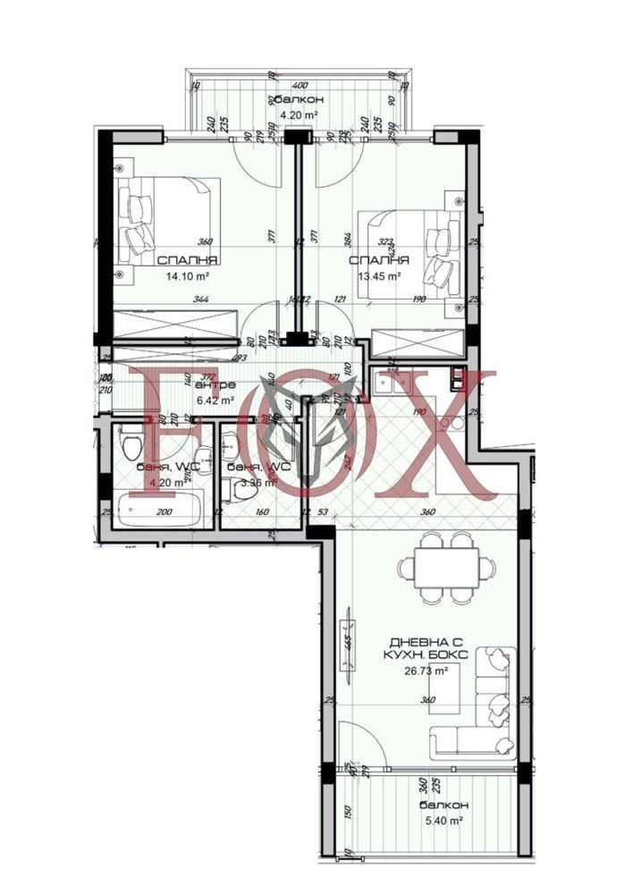 Продава 3-СТАЕН, гр. Варна, Виница, снимка 2 - Aпартаменти - 46700967