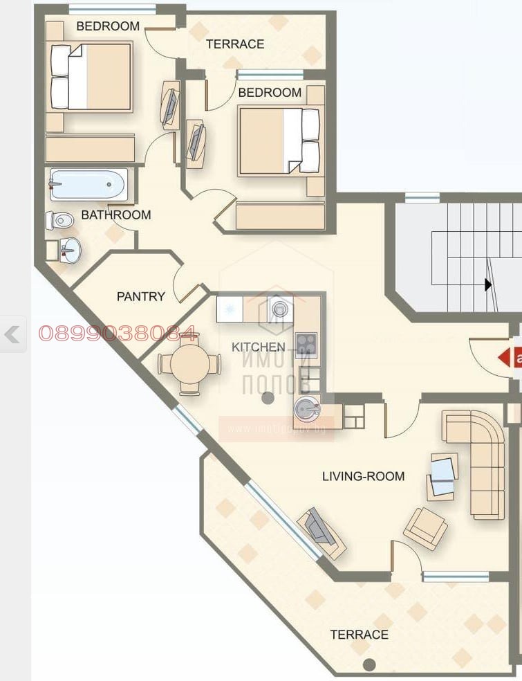 Продава 3-СТАЕН, гр. Варна, к.к. Чайка, снимка 14 - Апартаменти - 55581219