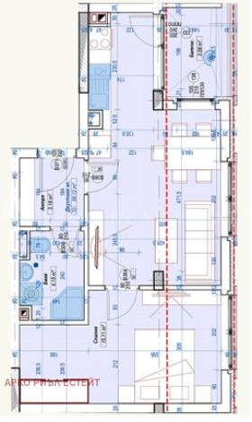 Til salg  1 soveværelse Sofia , Slatina , 69 kvm | 77685491 - billede [2]