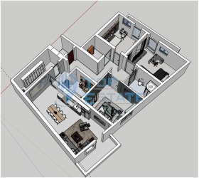 Продава 4-стаен град Велико Търново Бузлуджа - [1] 