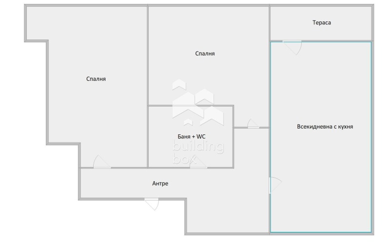 Продава 3-СТАЕН, гр. Пловдив, Тракия, снимка 15 - Апартаменти - 53230069