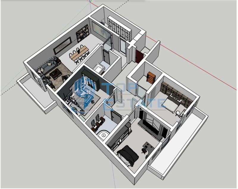 Продаја  3 спаваће собе Велико Тарново , Бузлуджа , 170 м2 | 37577259 - слика [3]