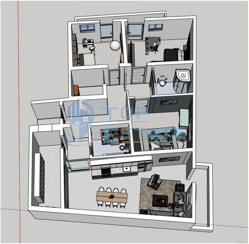 Продаја  3 спаваће собе Велико Тарново , Бузлуджа , 170 м2 | 37577259 - слика [4]