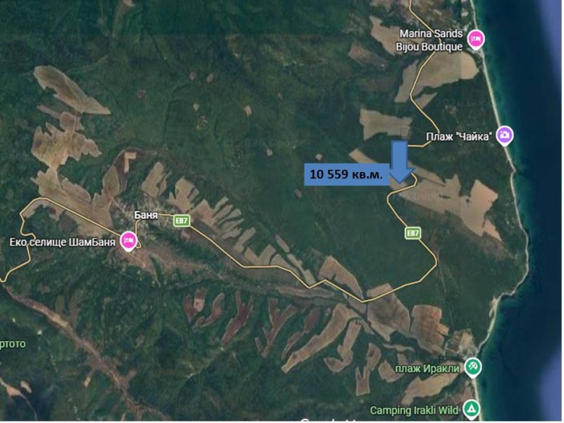 Продава ПАРЦЕЛ, гр. Обзор, област Бургас, снимка 3 - Парцели - 53528220