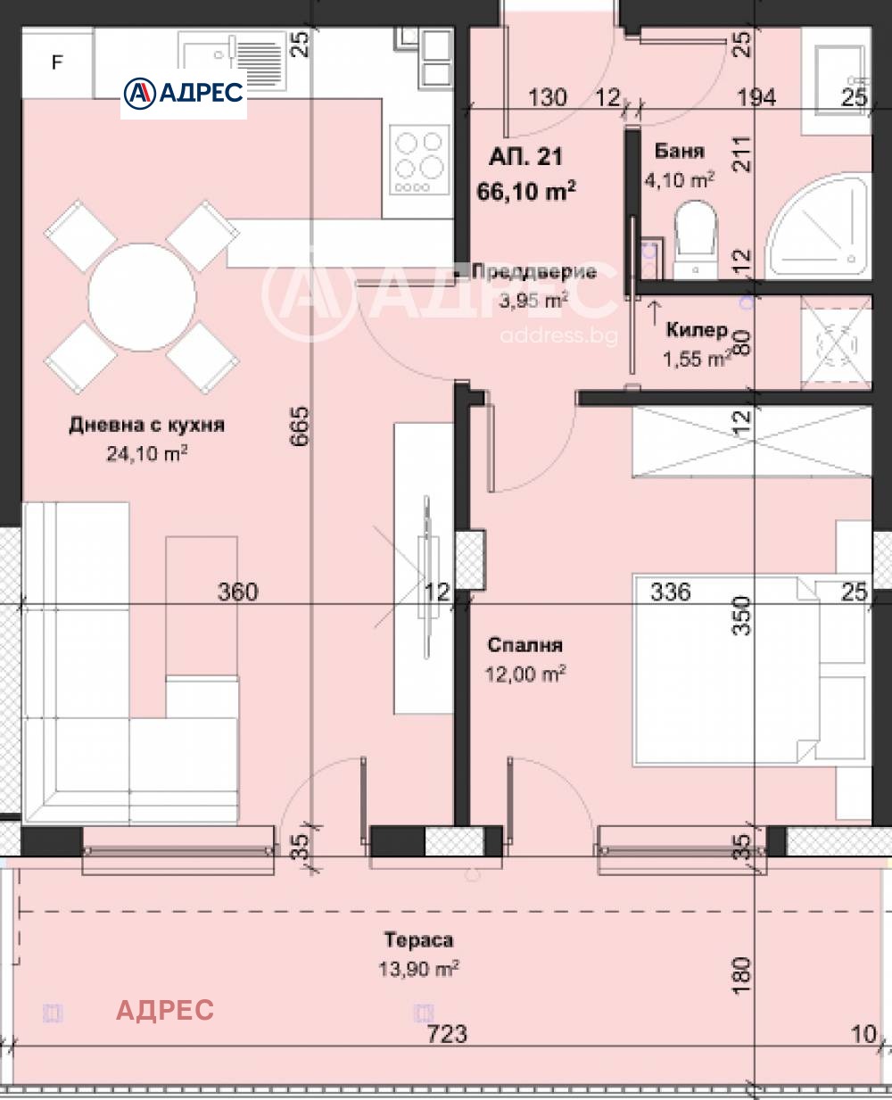 Продава 2-СТАЕН, гр. Варна, Виница