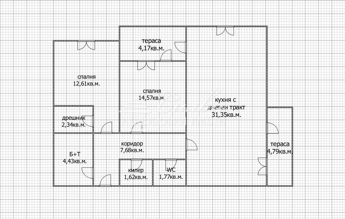 Продава 3-СТАЕН, гр. Търговище, Център, снимка 8 - Апартаменти - 53900754