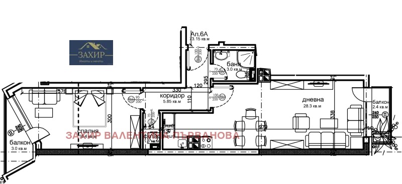 Продава 2-СТАЕН, гр. София, Красна поляна 2, снимка 2 - Апартаменти - 52862066