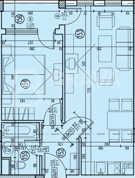 Продава 2-СТАЕН, к.к. Пампорово, област Смолян, снимка 9 - Апартаменти - 53326311