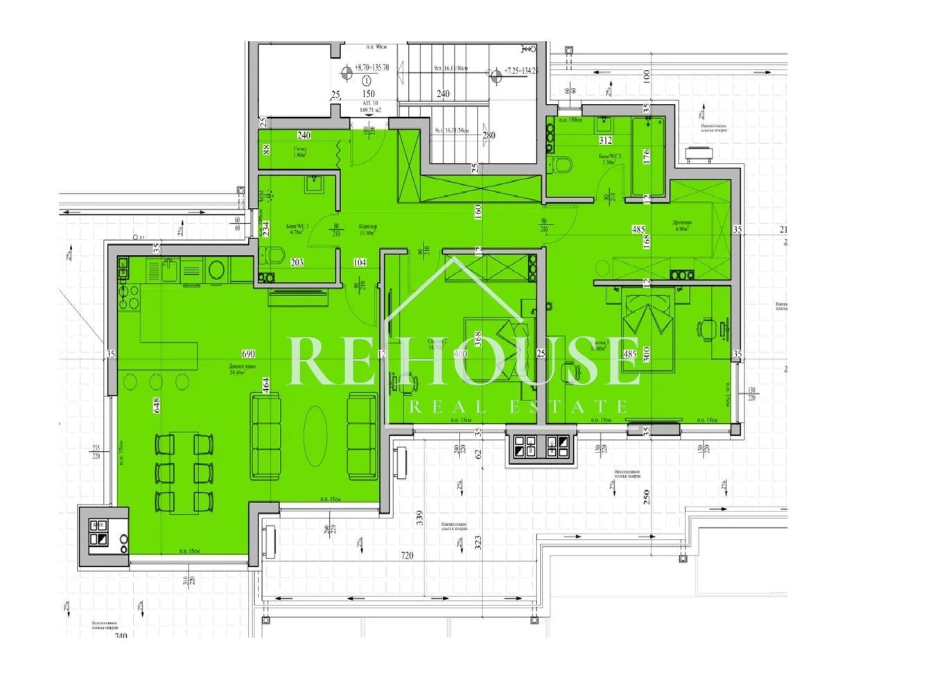 Продава 3-СТАЕН, гр. Варна, Изгрев, снимка 14 - Апартаменти - 53871338
