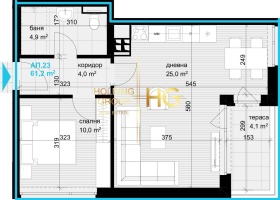 2-стаен град Варна, Аспарухово 4