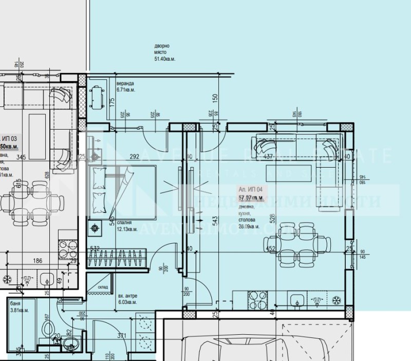 Продава 2-СТАЕН, гр. Пловдив, Остромила, снимка 2 - Aпартаменти - 48362753