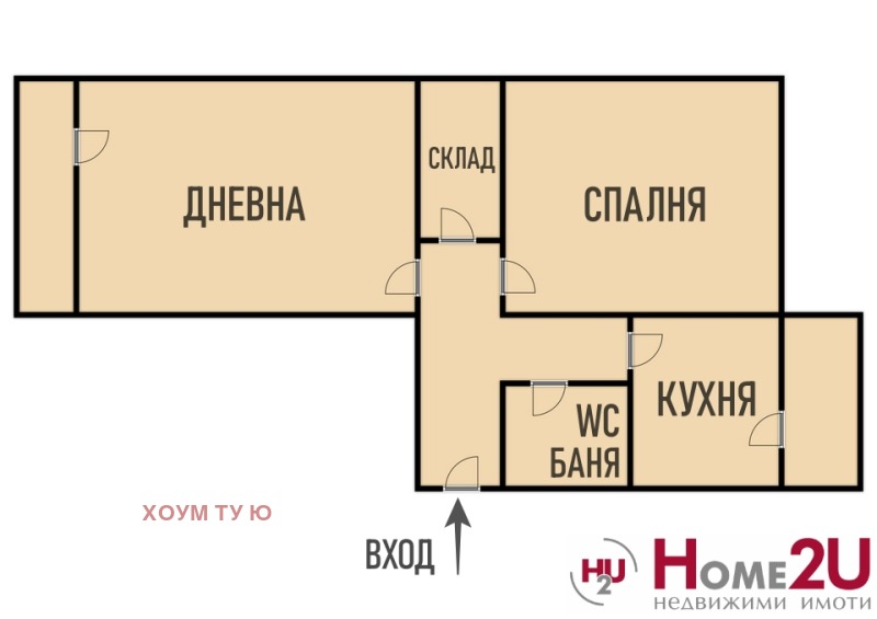 Продава 2-СТАЕН, гр. София, Люлин 6, снимка 8 - Aпартаменти - 48979352