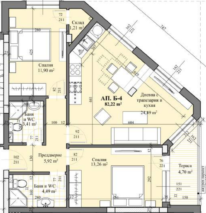 Продава  3-стаен град Пловдив , Христо Смирненски , 93 кв.м | 24103209 - изображение [12]