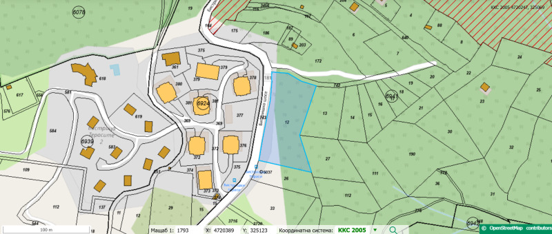 Til salg  Grund Sofia , Bistritsa , 4900 kvm | 69600879 - billede [2]