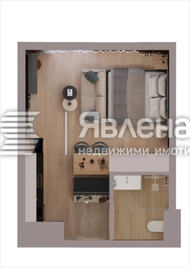 Продава 1-СТАЕН, гр. Свети Влас, област Бургас, снимка 7 - Апартаменти - 53714125