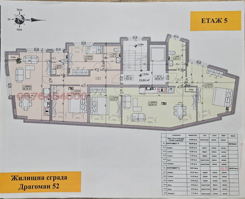 Продава  3-стаен град София , Овча купел , 101 кв.м | 91822673 - изображение [6]