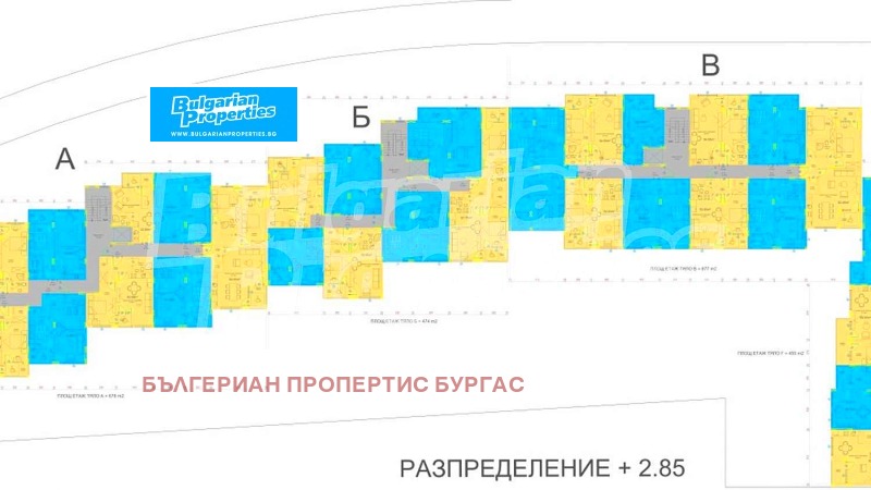 Продава 3-СТАЕН, гр. Бургас, област Бургас, снимка 3 - Aпартаменти - 49387289