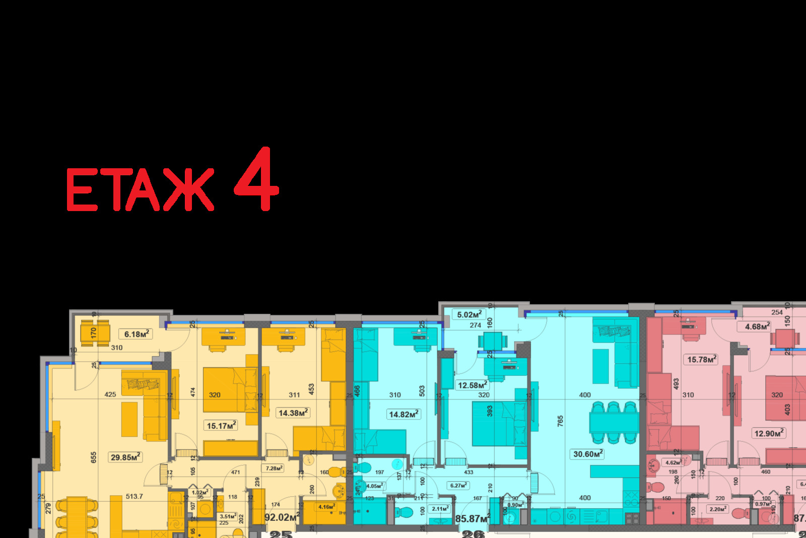 Продава 2-СТАЕН, гр. Варна, Чайка, снимка 16 - Апартаменти - 54003866