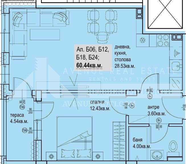 In vendita  1 camera da letto Plovdiv , Karshiiaka , 70 mq | 64291878 - Immagine [3]